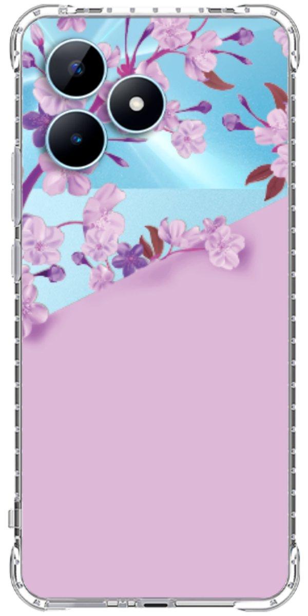 Capinha para Celular Flores Purpuras
