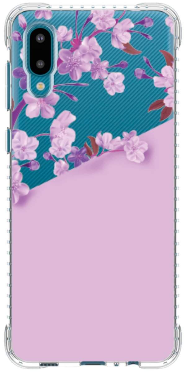Capinha para Celular Flores Purpuras