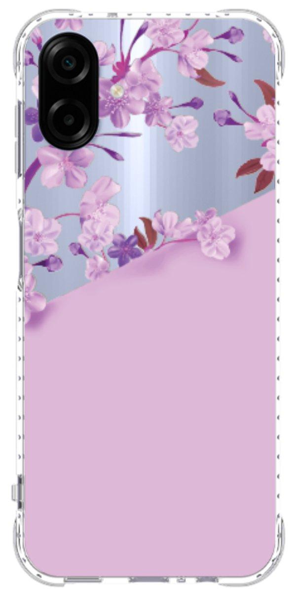 Capinha para Celular Flores Purpuras