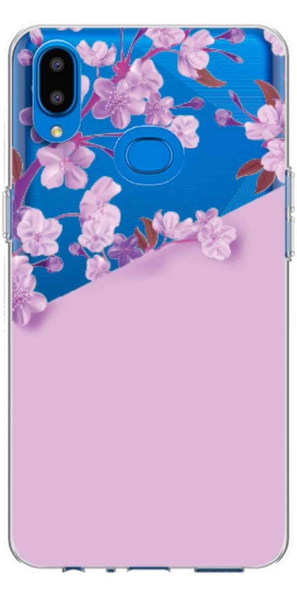 Capinha para Celular Flores Purpuras