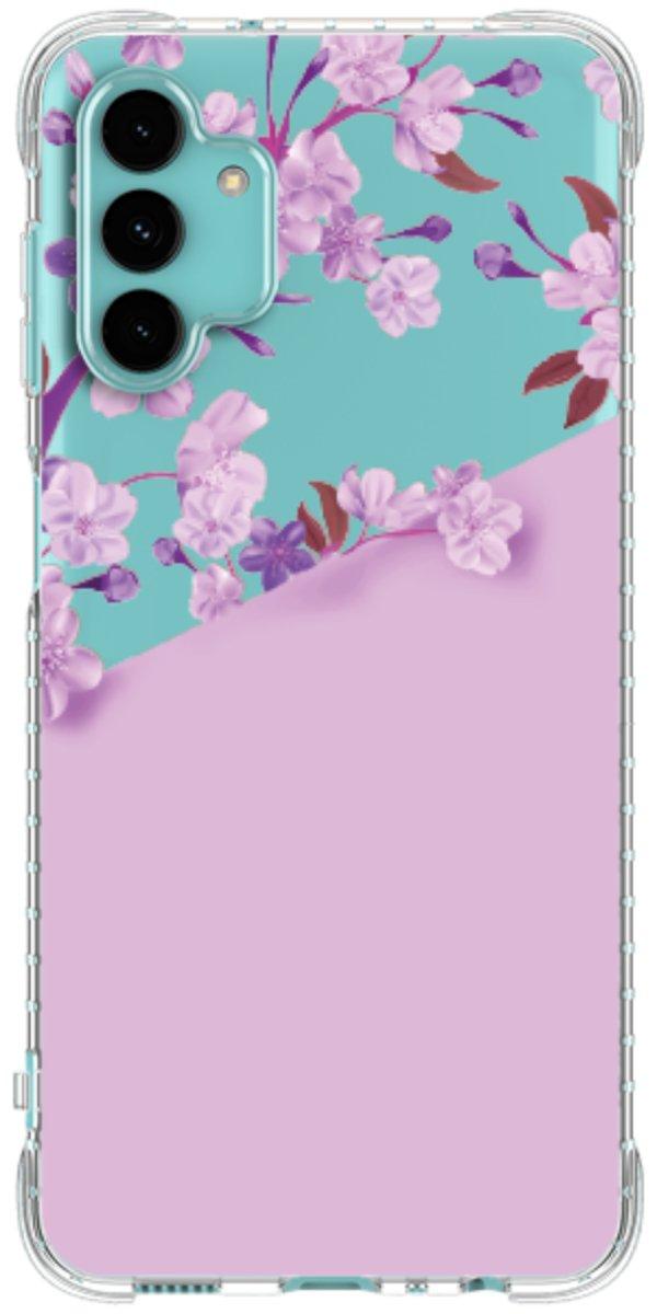 Capinha para Celular Flores Purpuras