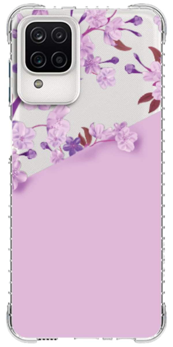 Capinha para Celular Flores Purpuras