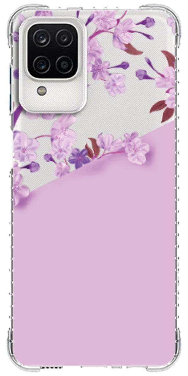 Capinha para Celular Flores Purpuras