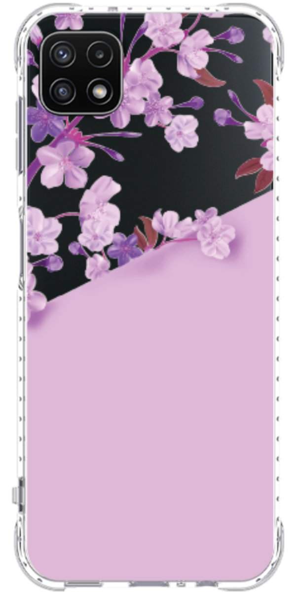 Capinha para Celular Flores Purpuras