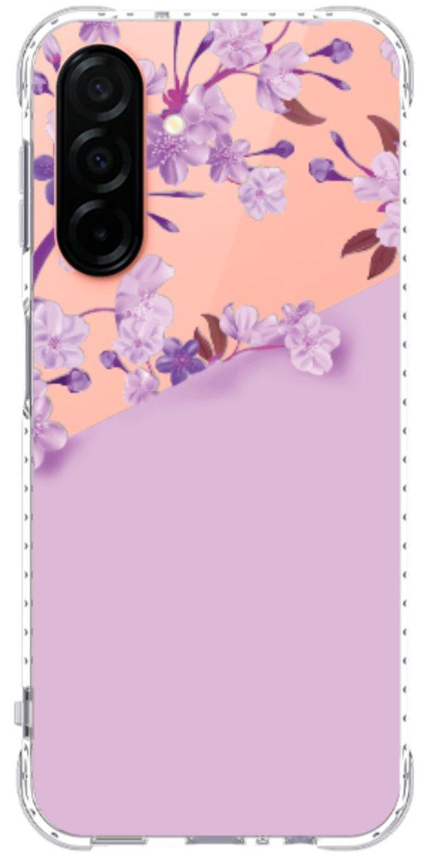 Capinha para Celular Flores Purpuras