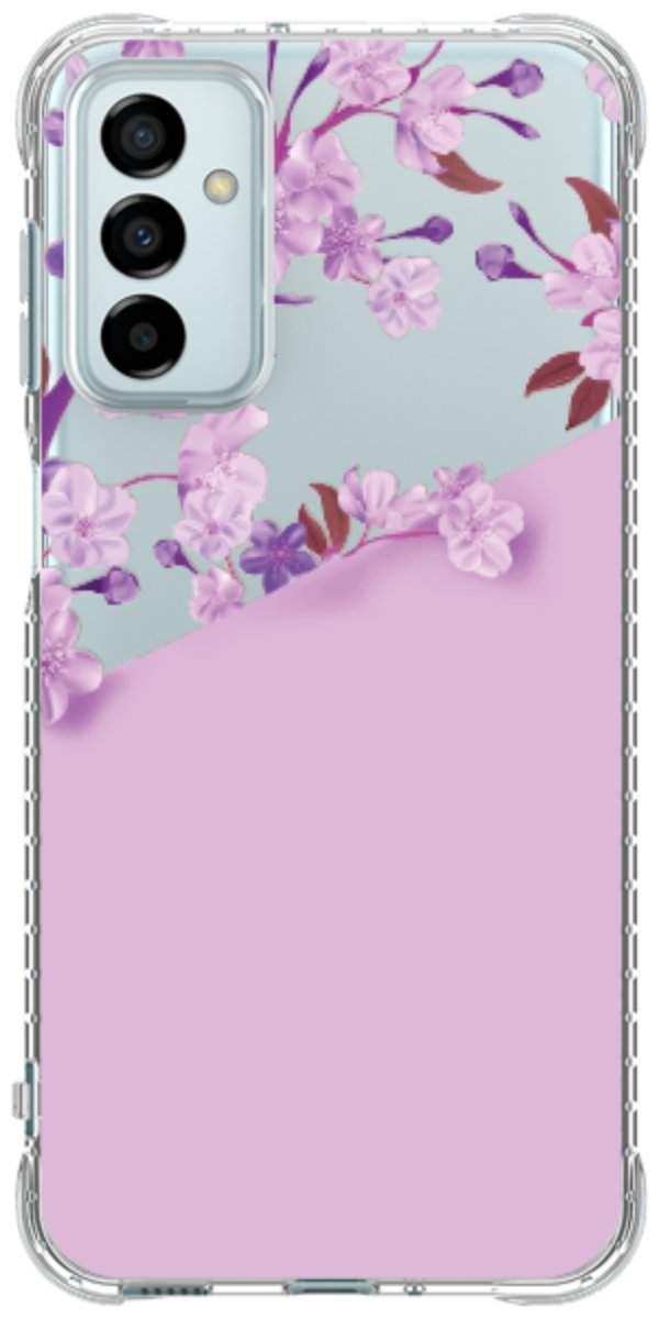 Capinha para Celular Flores Purpuras
