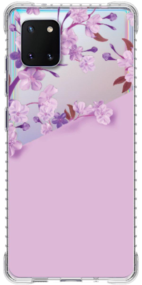 Capinha para Celular Flores Purpuras