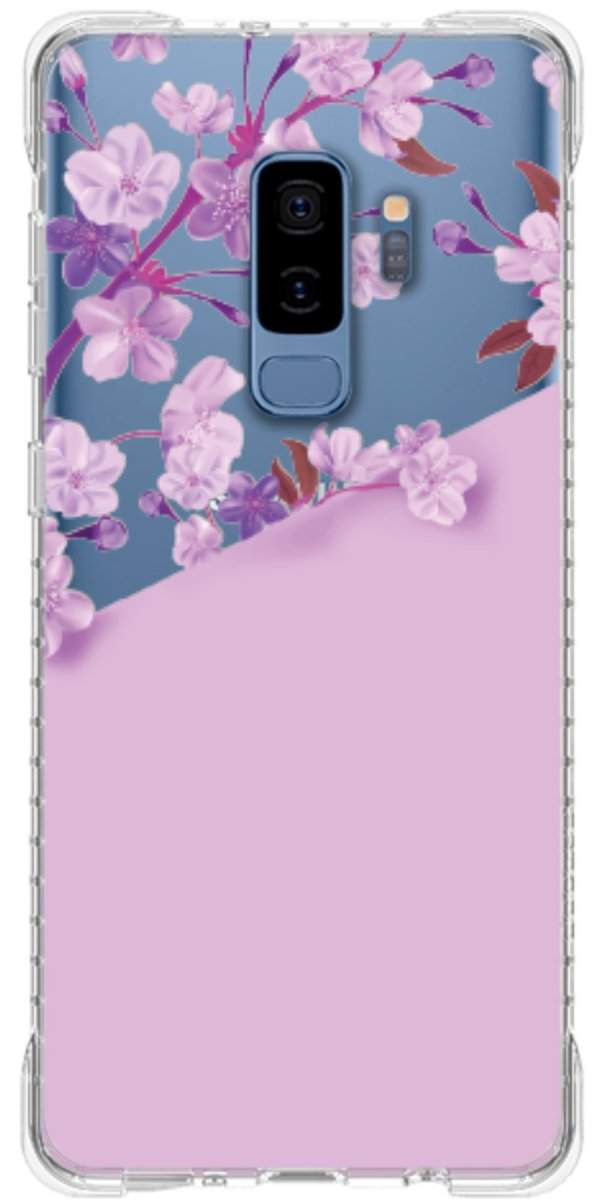 Capinha para Celular Flores Purpuras