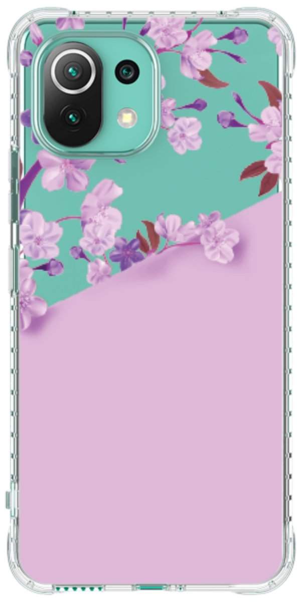 Capinha para Celular Flores Purpuras