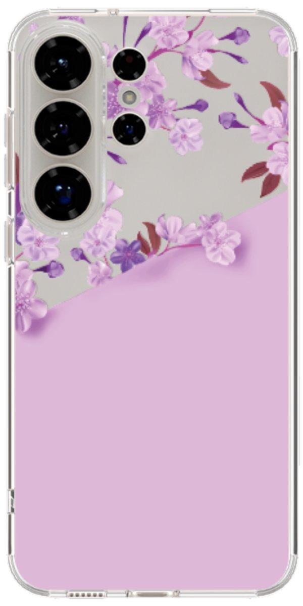 Capinha para Celular Flores Purpuras