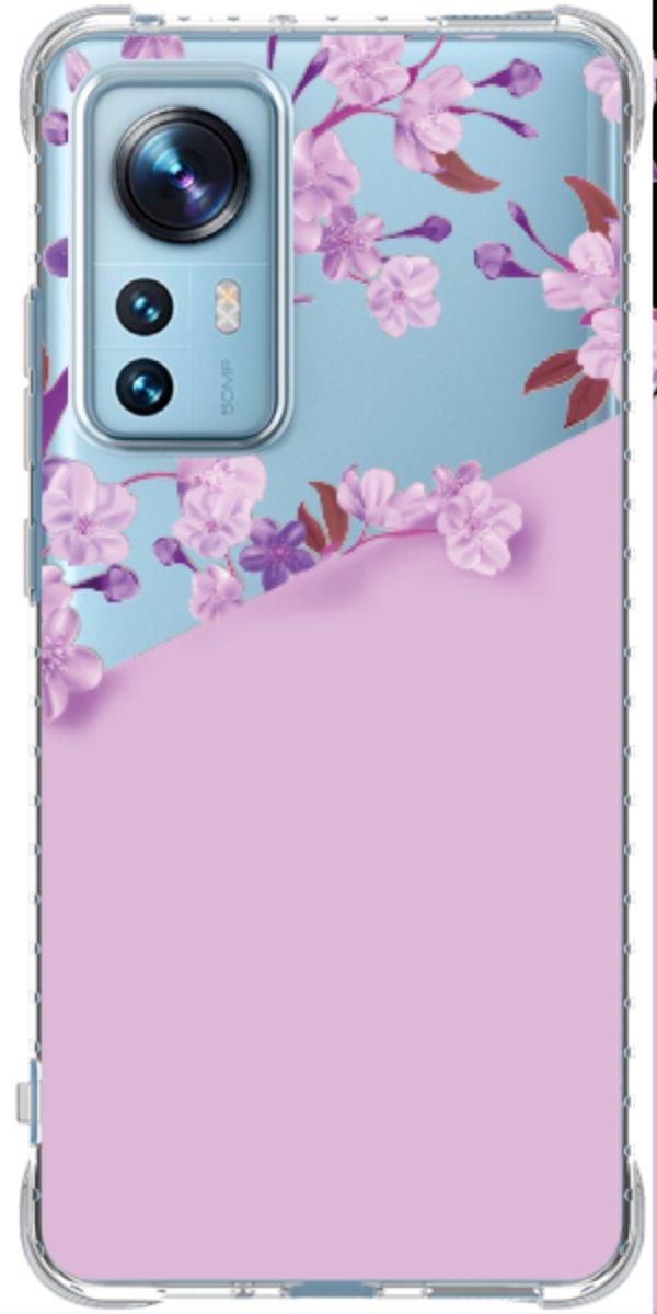 Capinha para Celular Flores Purpuras