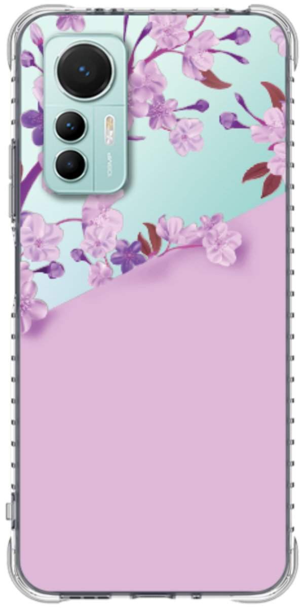 Capinha para Celular Flores Purpuras