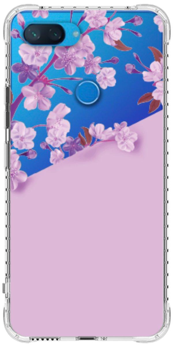Capinha para Celular Flores Purpuras
