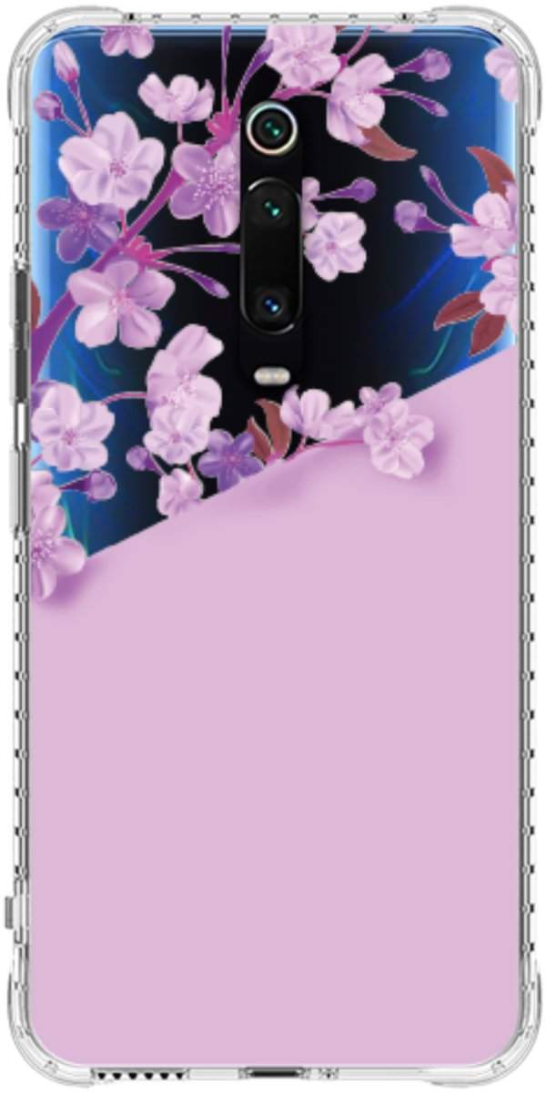 Capinha para Celular Flores Purpuras