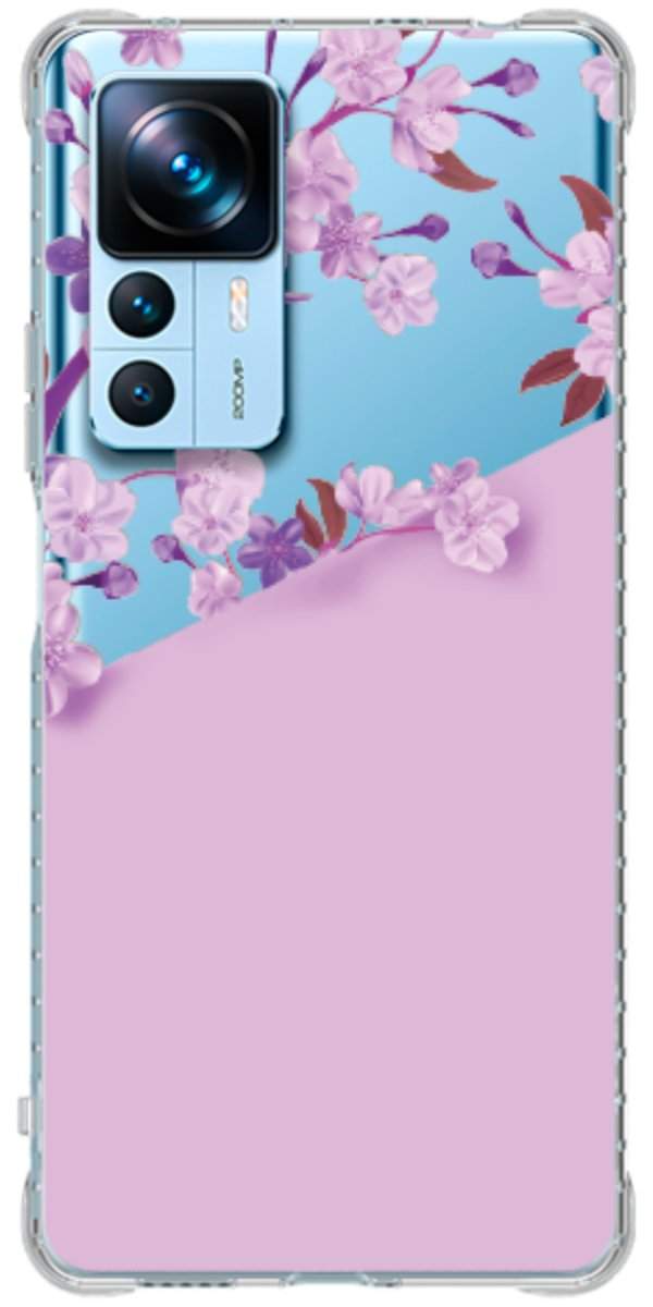 Capinha para Celular Flores Purpuras