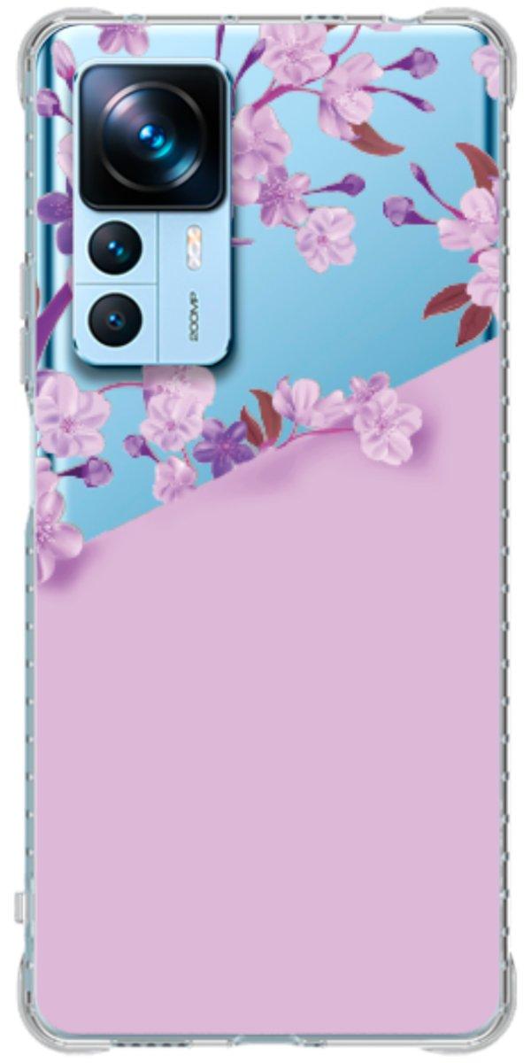Capinha para Celular Flores Purpuras