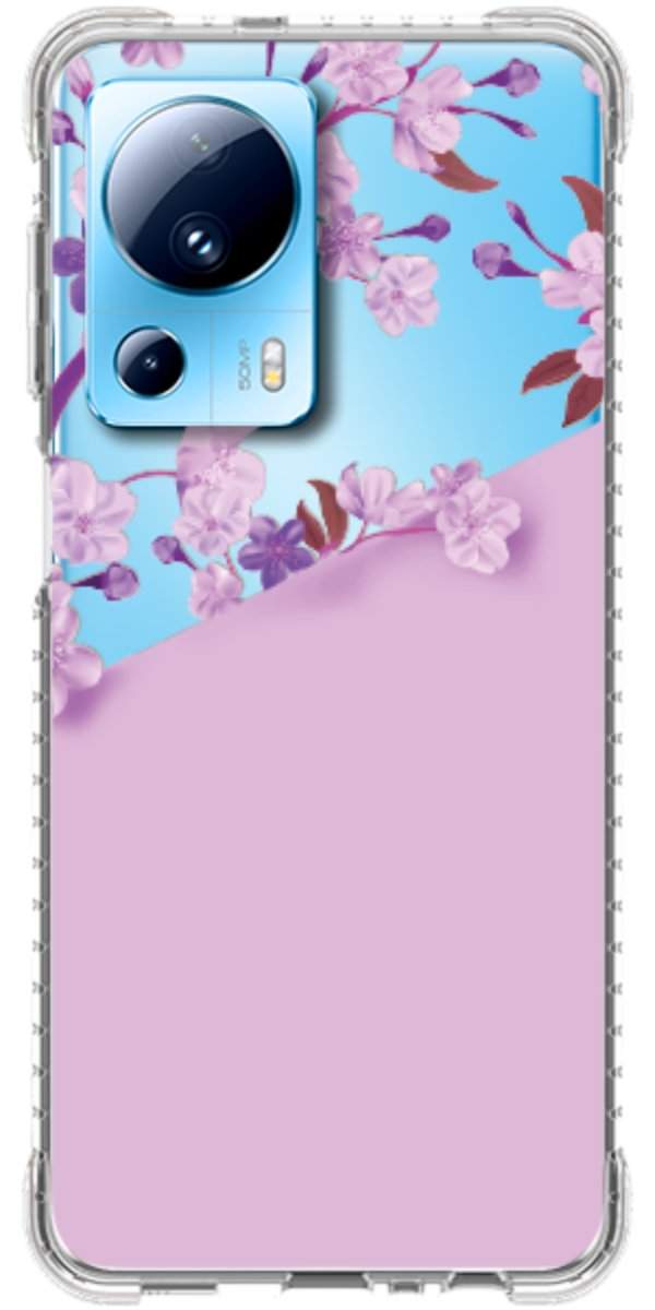 Capinha para Celular Flores Purpuras