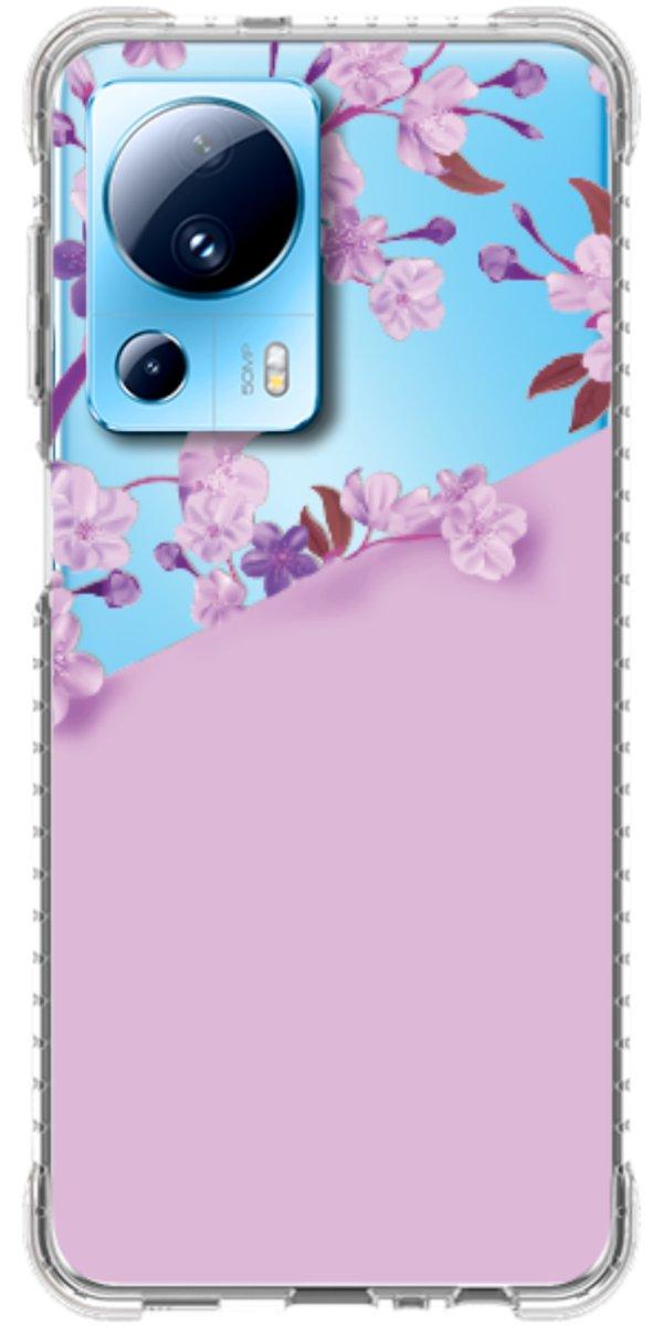 Capinha para Celular Flores Purpuras
