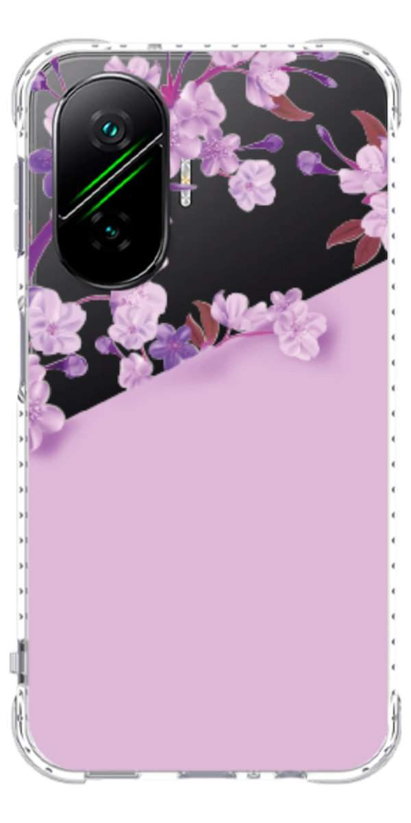 Capinha para Celular Flores Purpuras