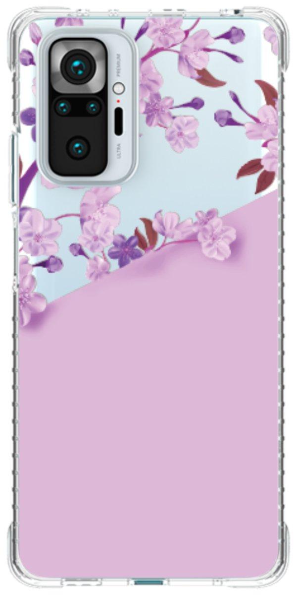 Capinha para Celular Flores Purpuras
