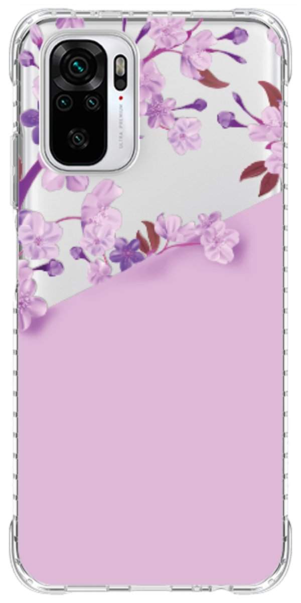 Capinha para Celular Flores Purpuras