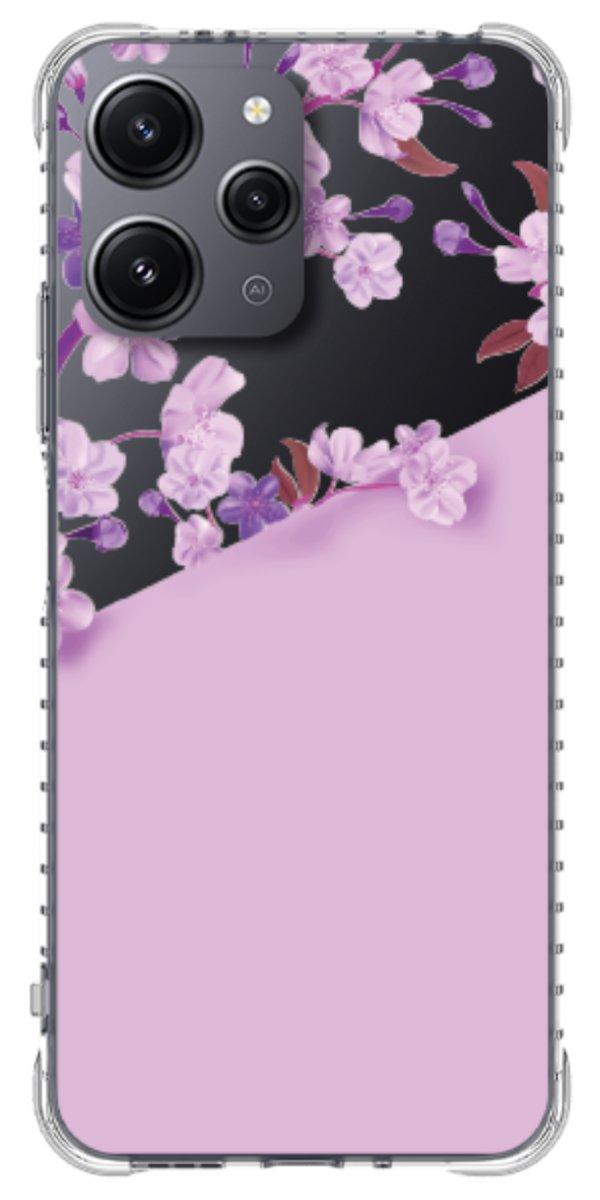 Capinha para Celular Flores Purpuras