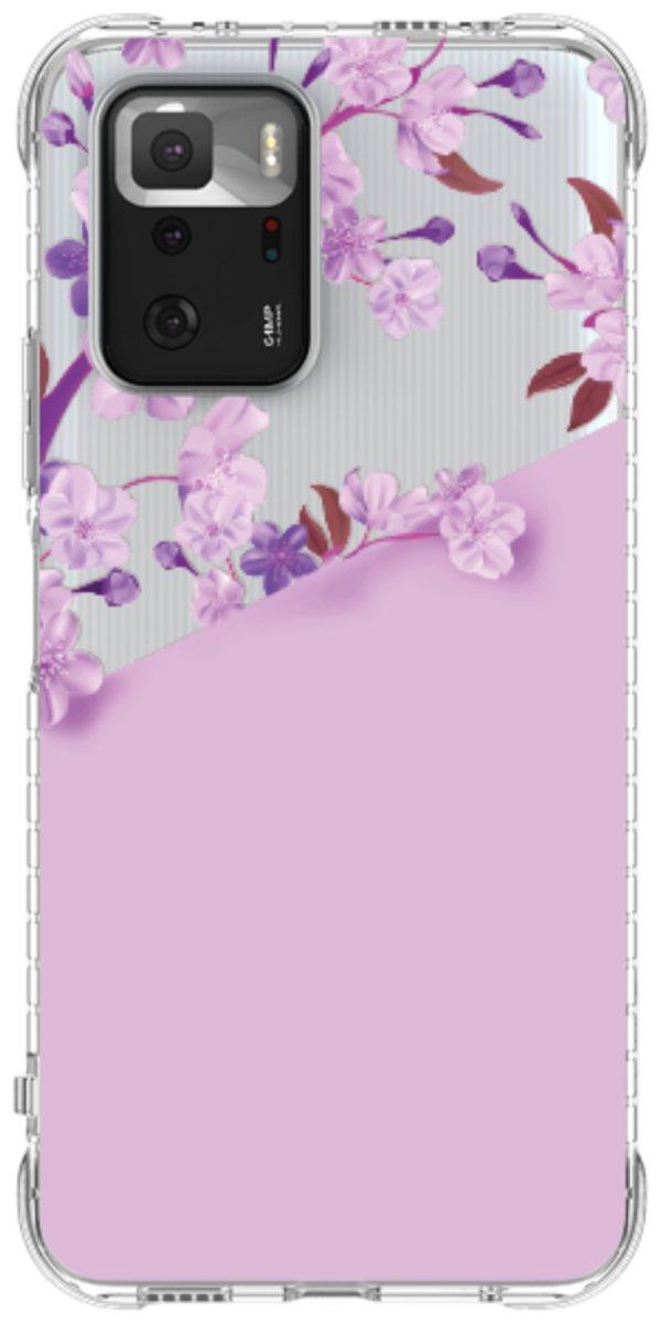 Capinha para Celular Flores Purpuras