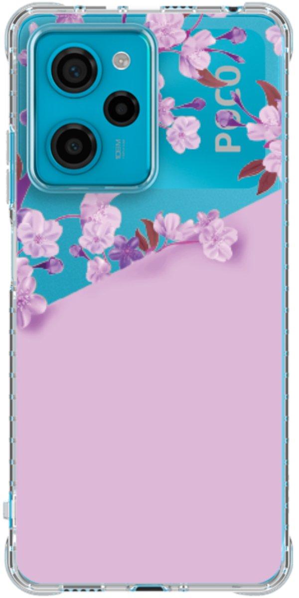 Capinha para Celular Flores Purpuras