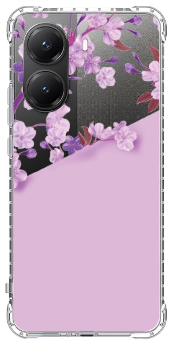 Capinha para Celular Flores Purpuras