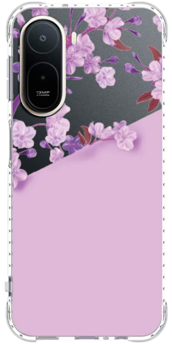 Capinha para Celular Flores Purpuras