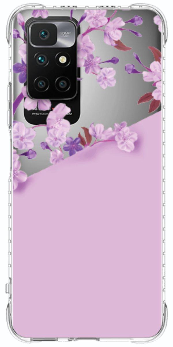 Capinha para Celular Flores Purpuras