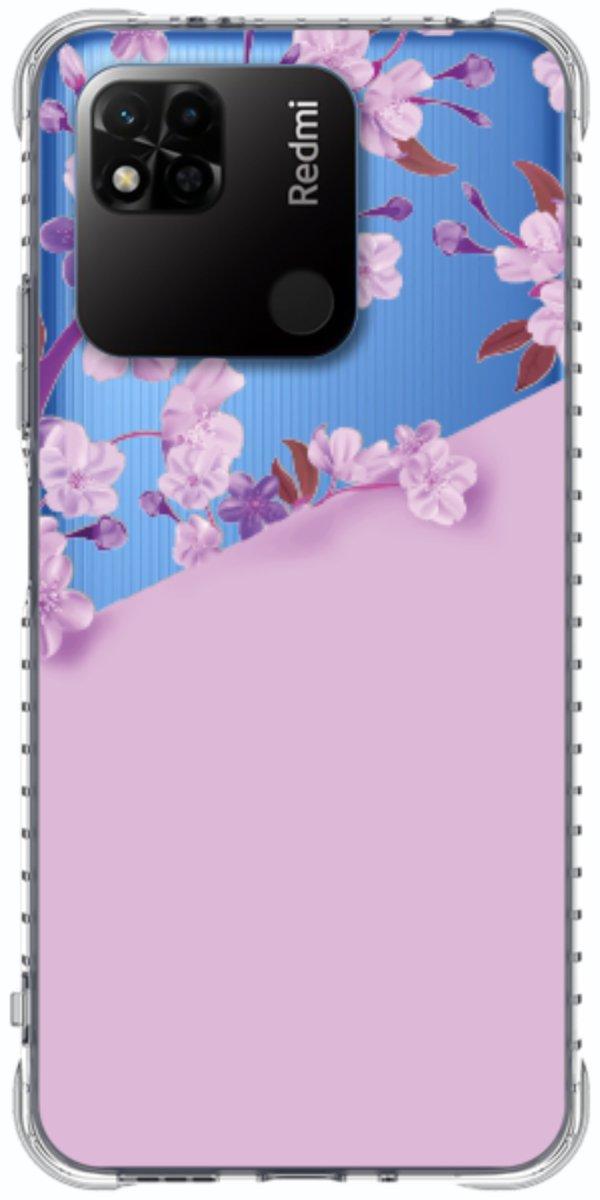 Capinha para Celular Flores Purpuras