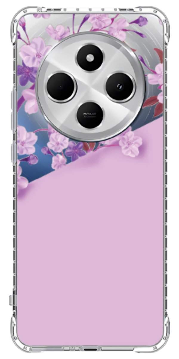 Capinha para Celular Flores Purpuras
