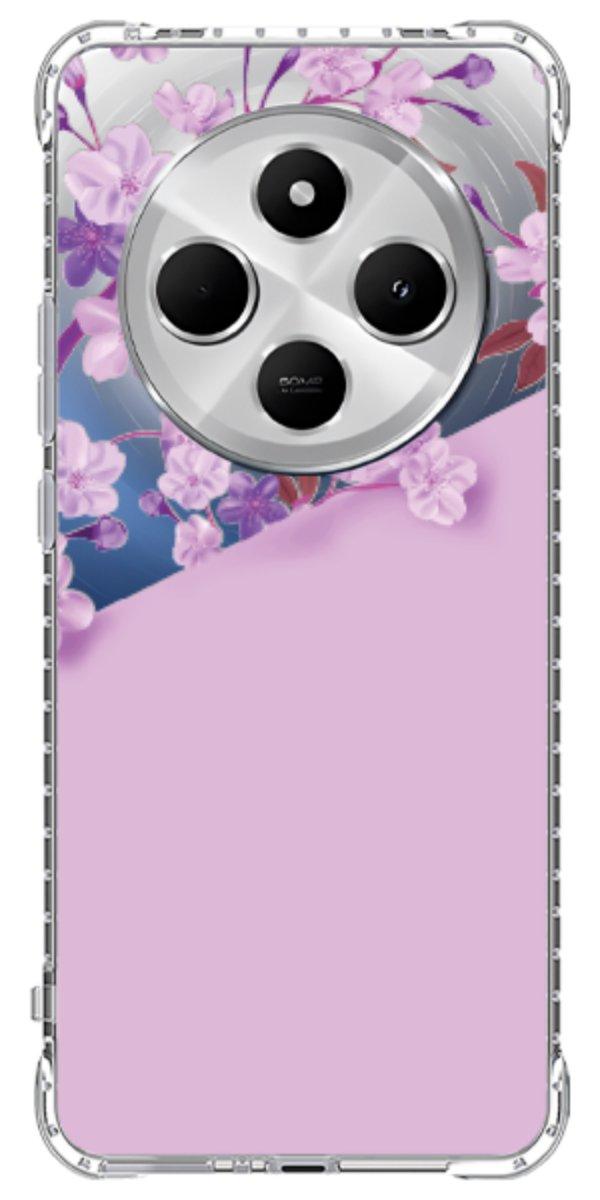 Capinha para Celular Flores Purpuras