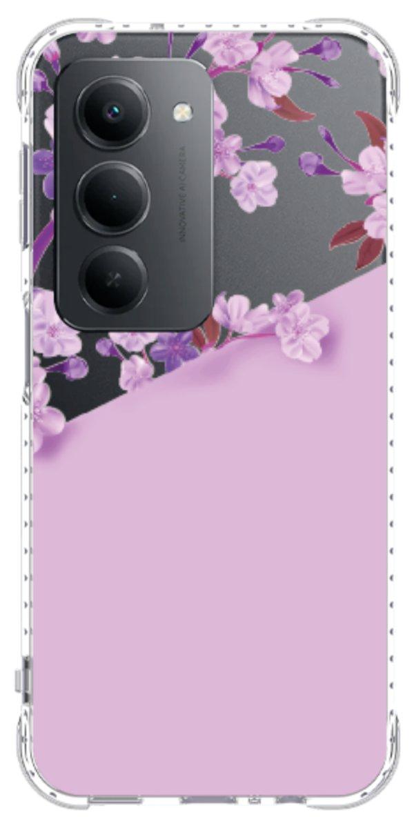Capinha para Celular Flores Purpuras