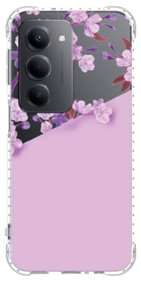 Capinha para Celular Flores Purpuras