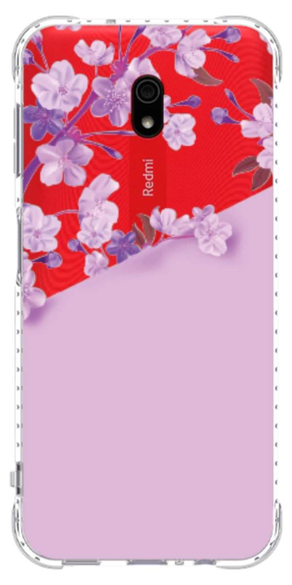 Capinha para Celular Flores Purpuras