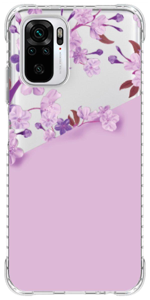 Capinha para Celular Flores Purpuras