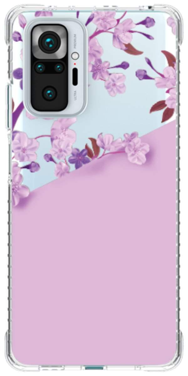 Capinha para Celular Flores Purpuras