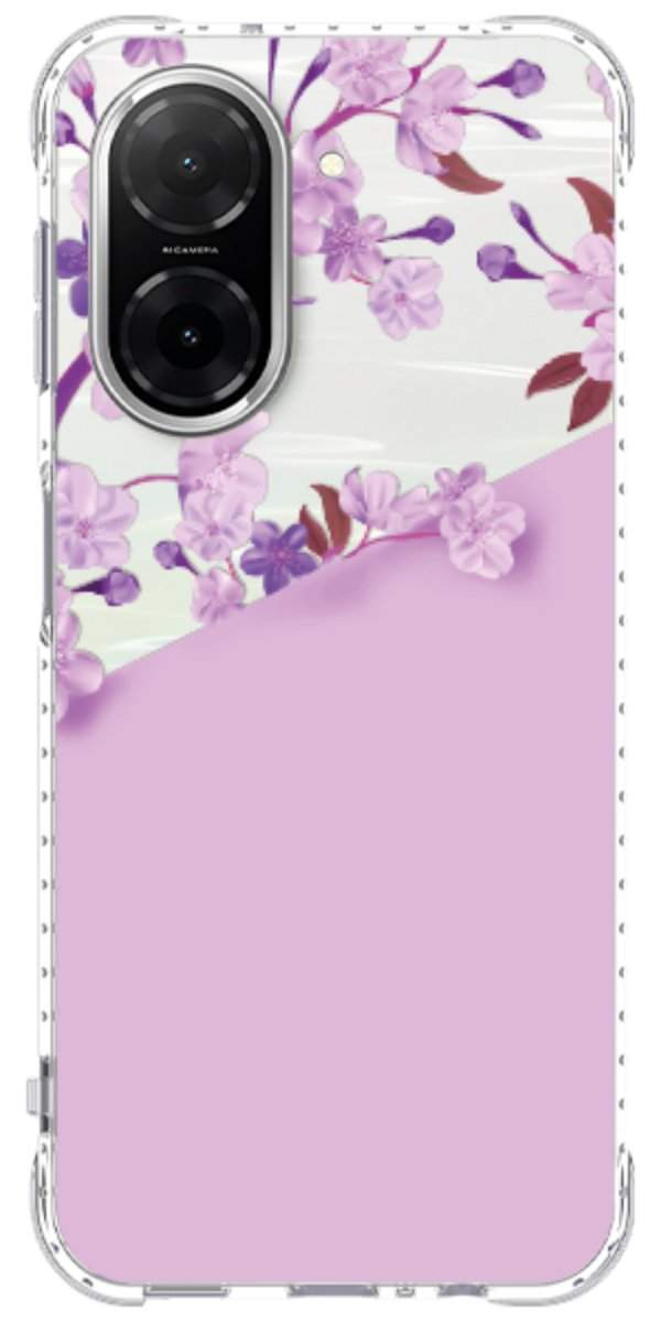 Capinha para Celular Flores Purpuras