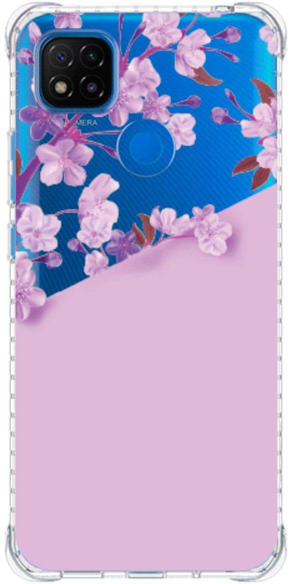 Capinha para Celular Flores Purpuras