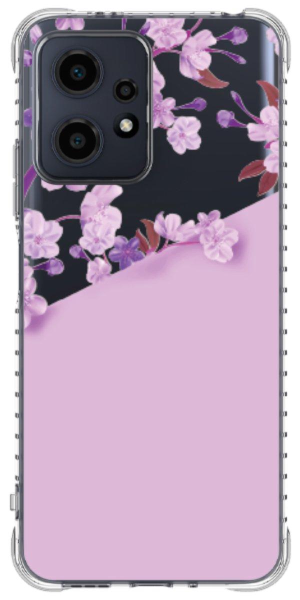 Capinha para Celular Flores Purpuras