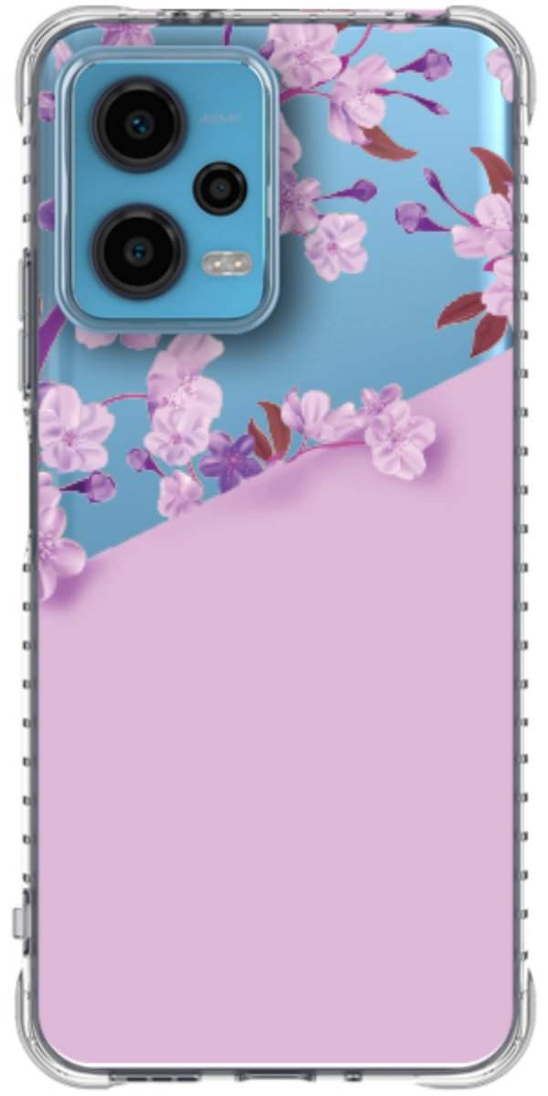 Capinha para Celular Flores Purpuras