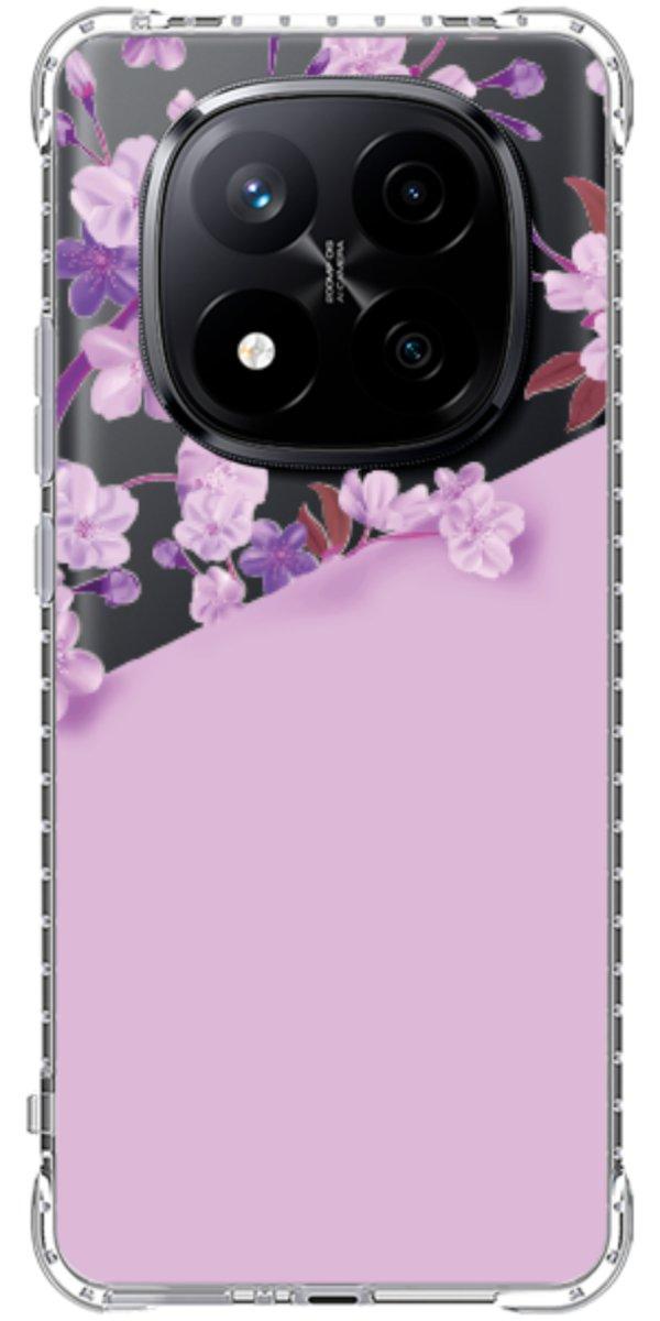 Capinha para Celular Flores Purpuras