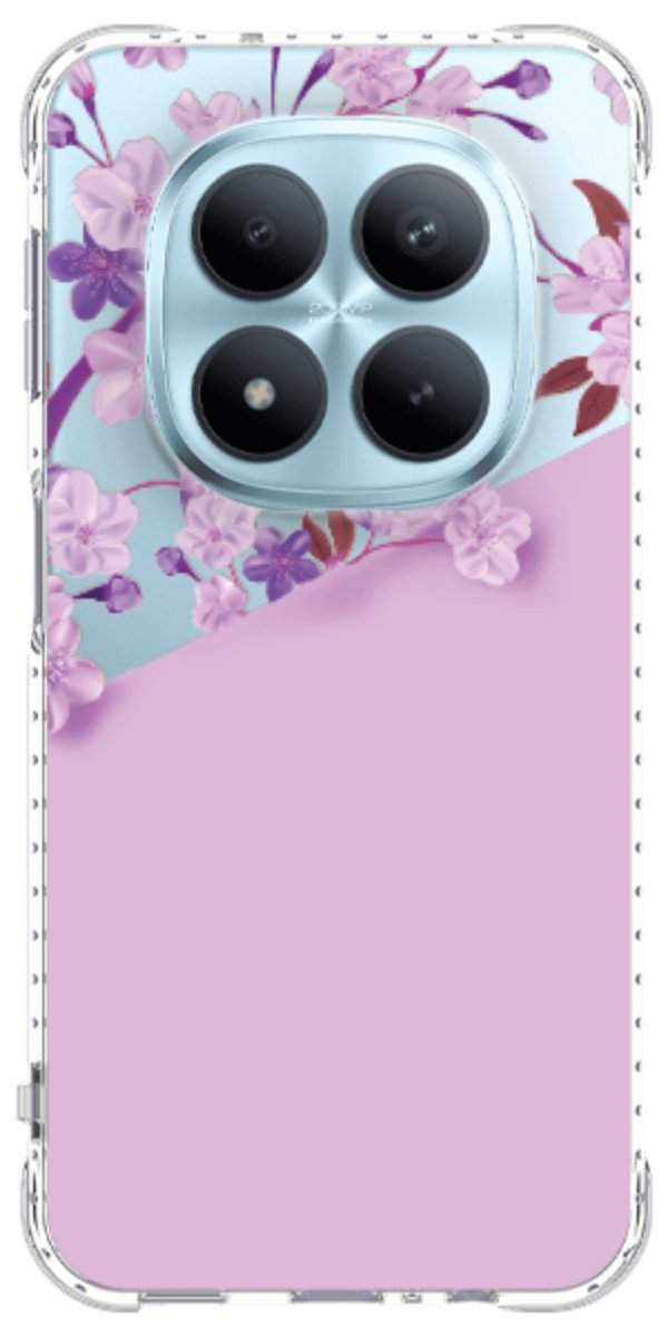 Capinha para Celular Flores Purpuras
