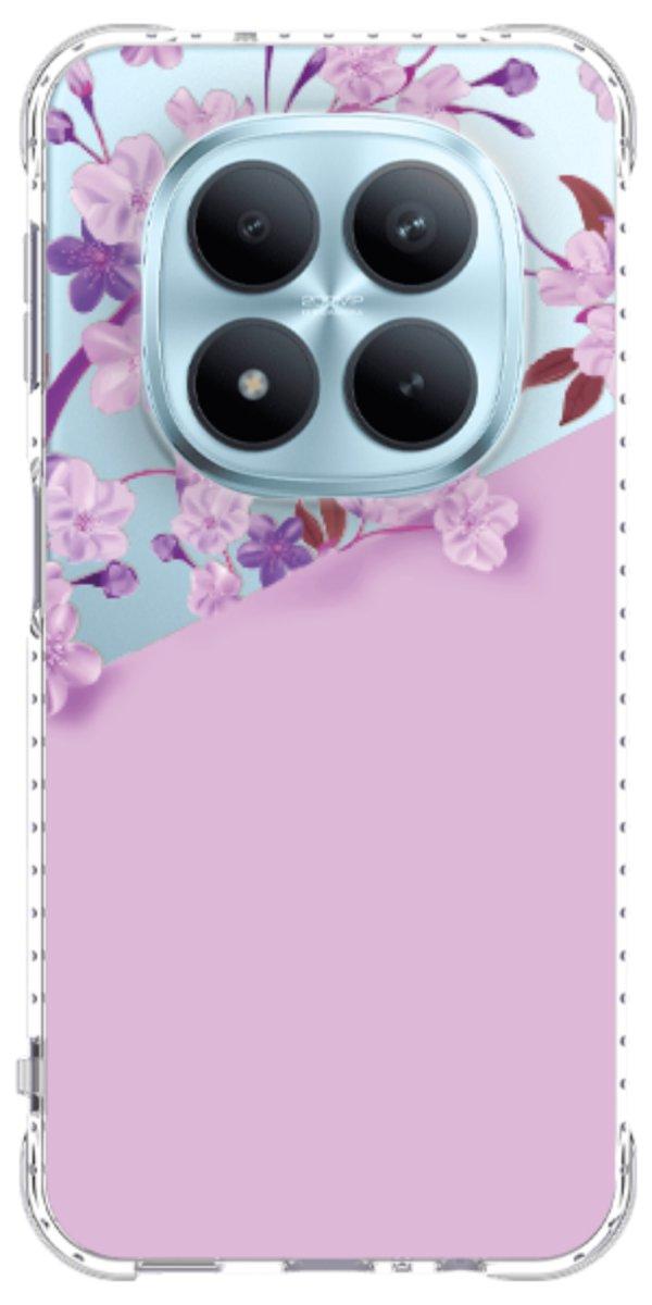 Capinha para Celular Flores Purpuras