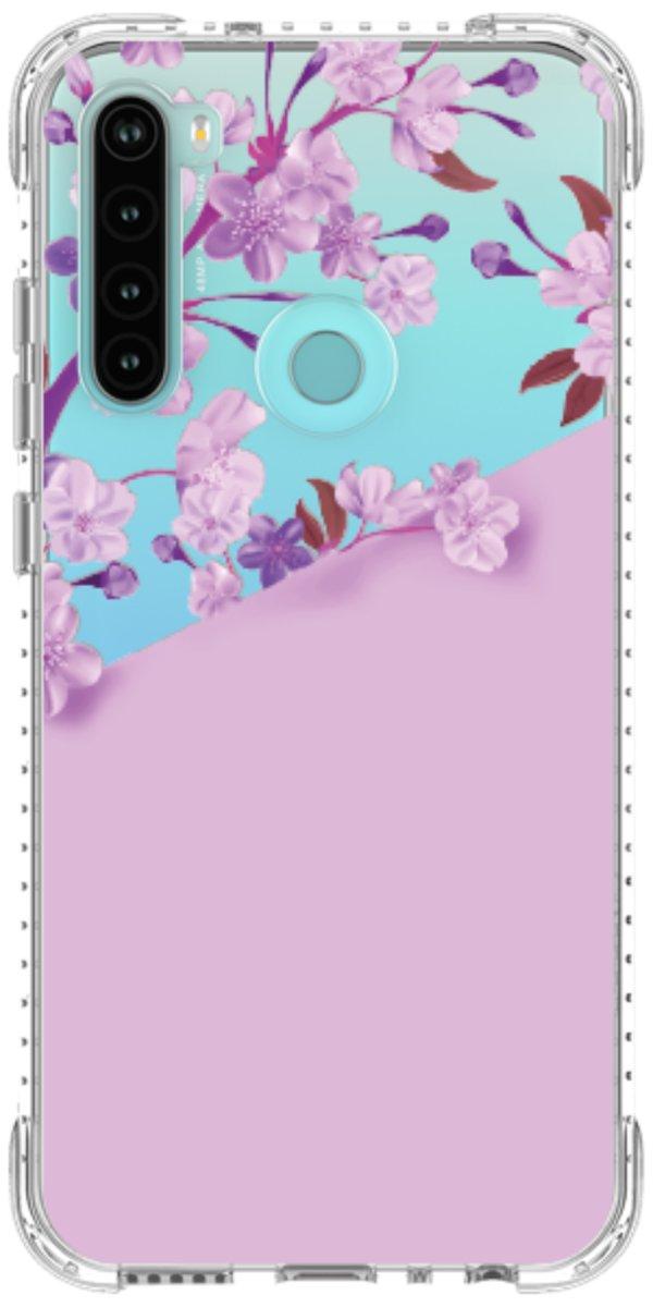 Capinha para Celular Flores Purpuras