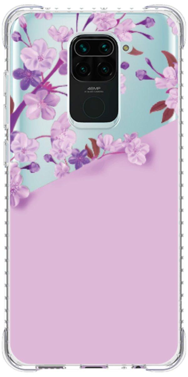Capinha para Celular Flores Purpuras
