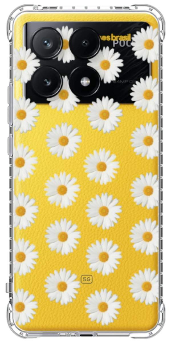 Capinha para Celular Margaridas