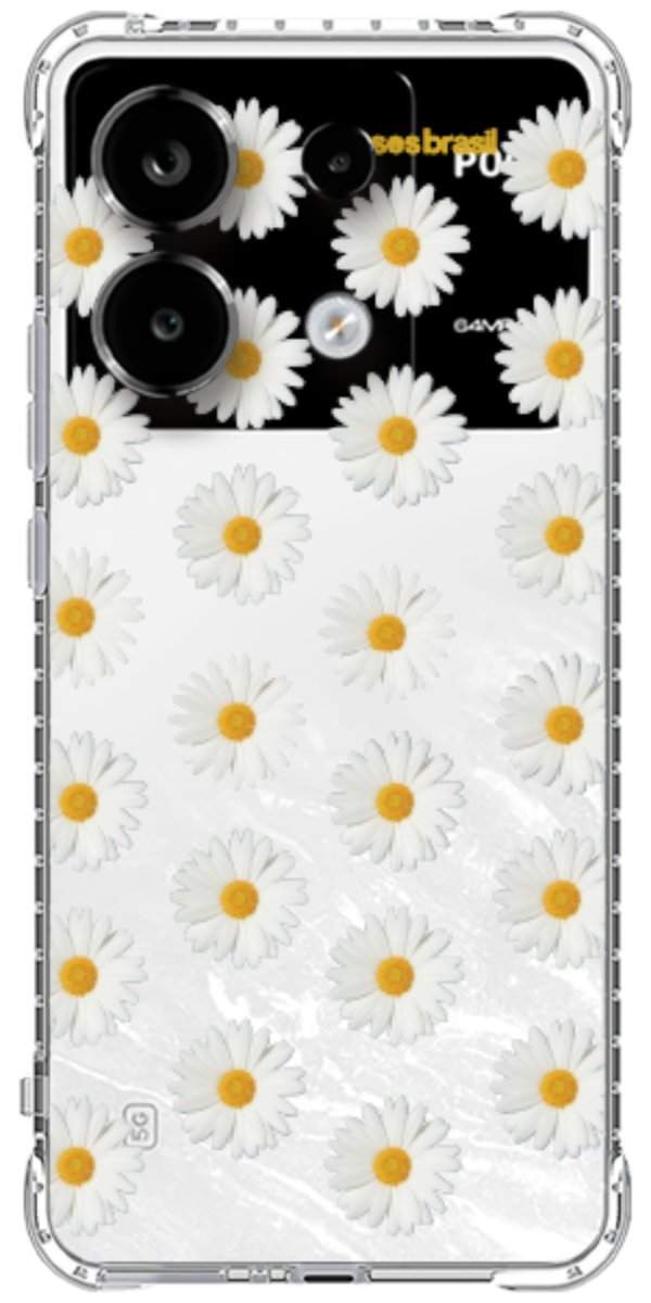 Capinha para Celular Margaridas